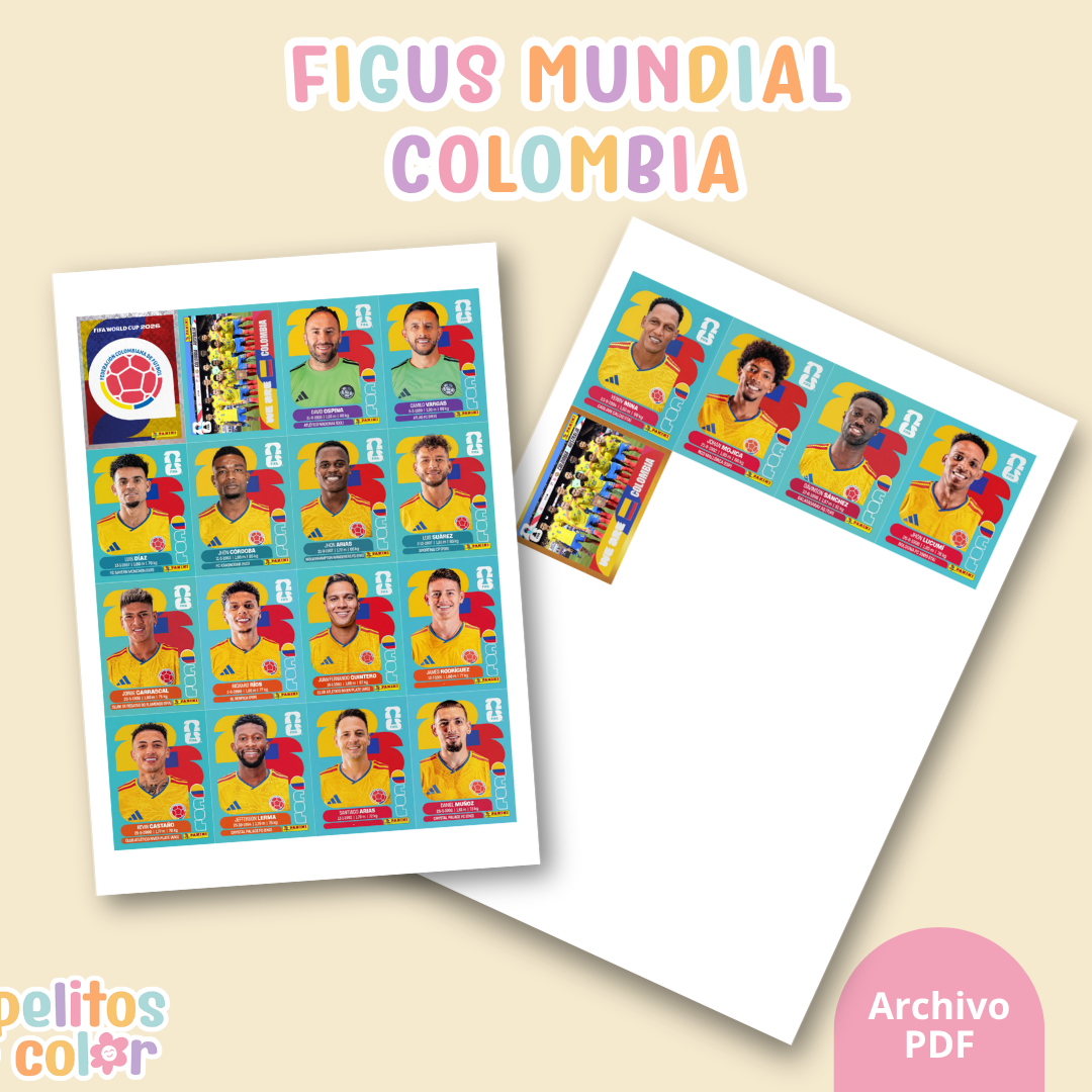 🌍 Figuritas Oficiales Mundial 2026 ⚽✨