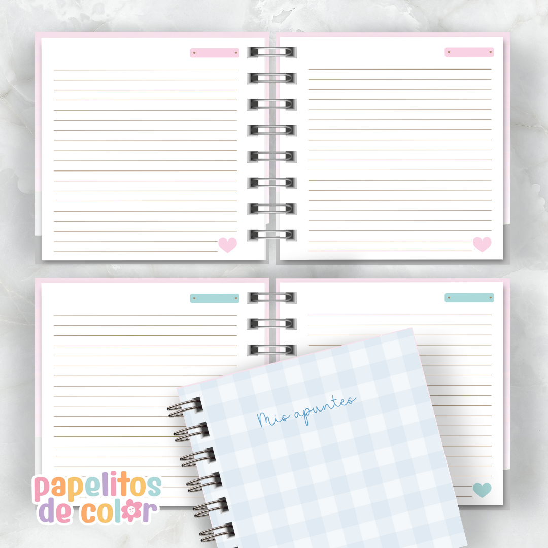 Super Combo Cuadernos – Interiores + Tapas✨📚