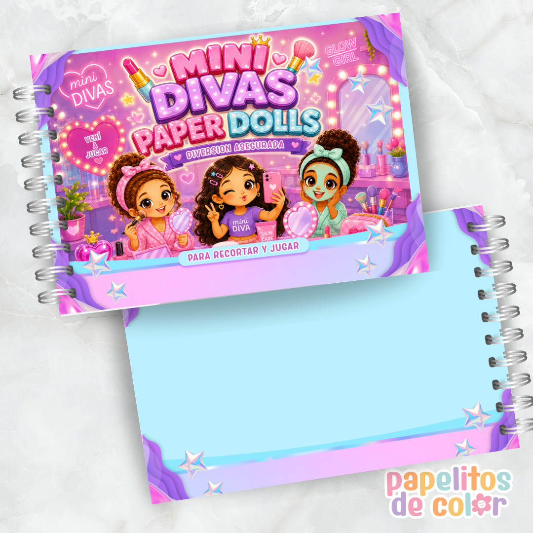 💖👠 ¡Paper Dolls Mini Diva! ✨🎀