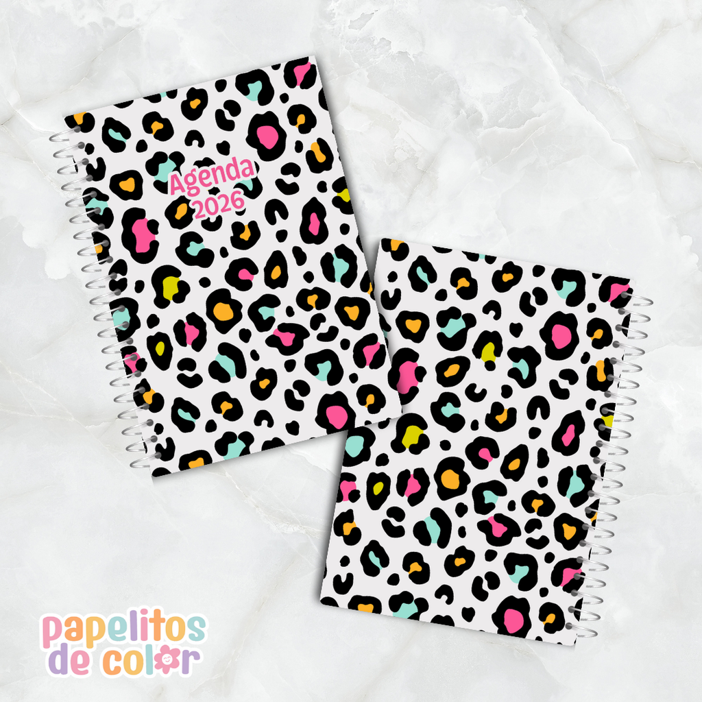 Agenda Semanal Colores 2026 🌈
