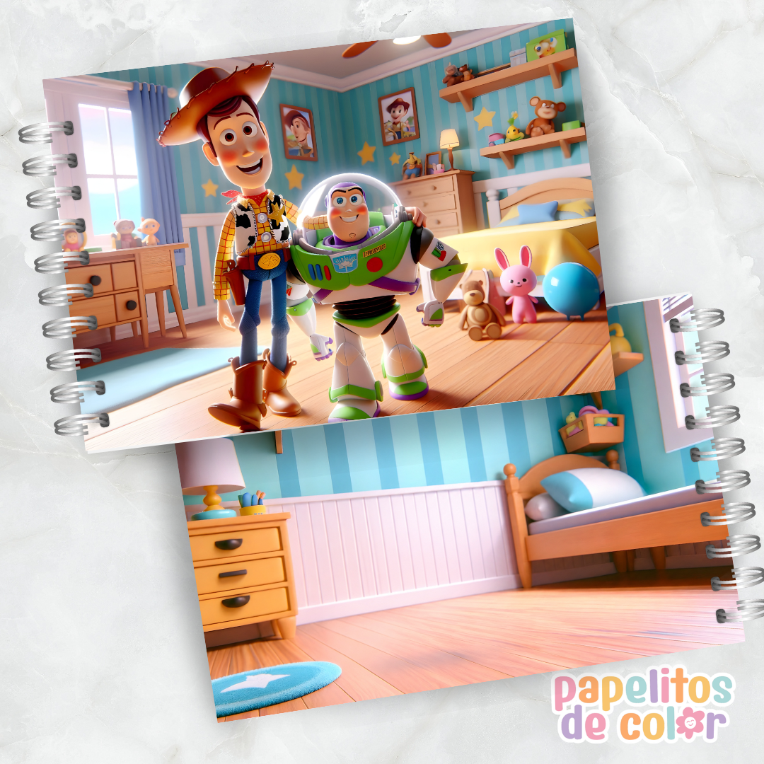 📚 Libro para Pintar Toy Story🖍️