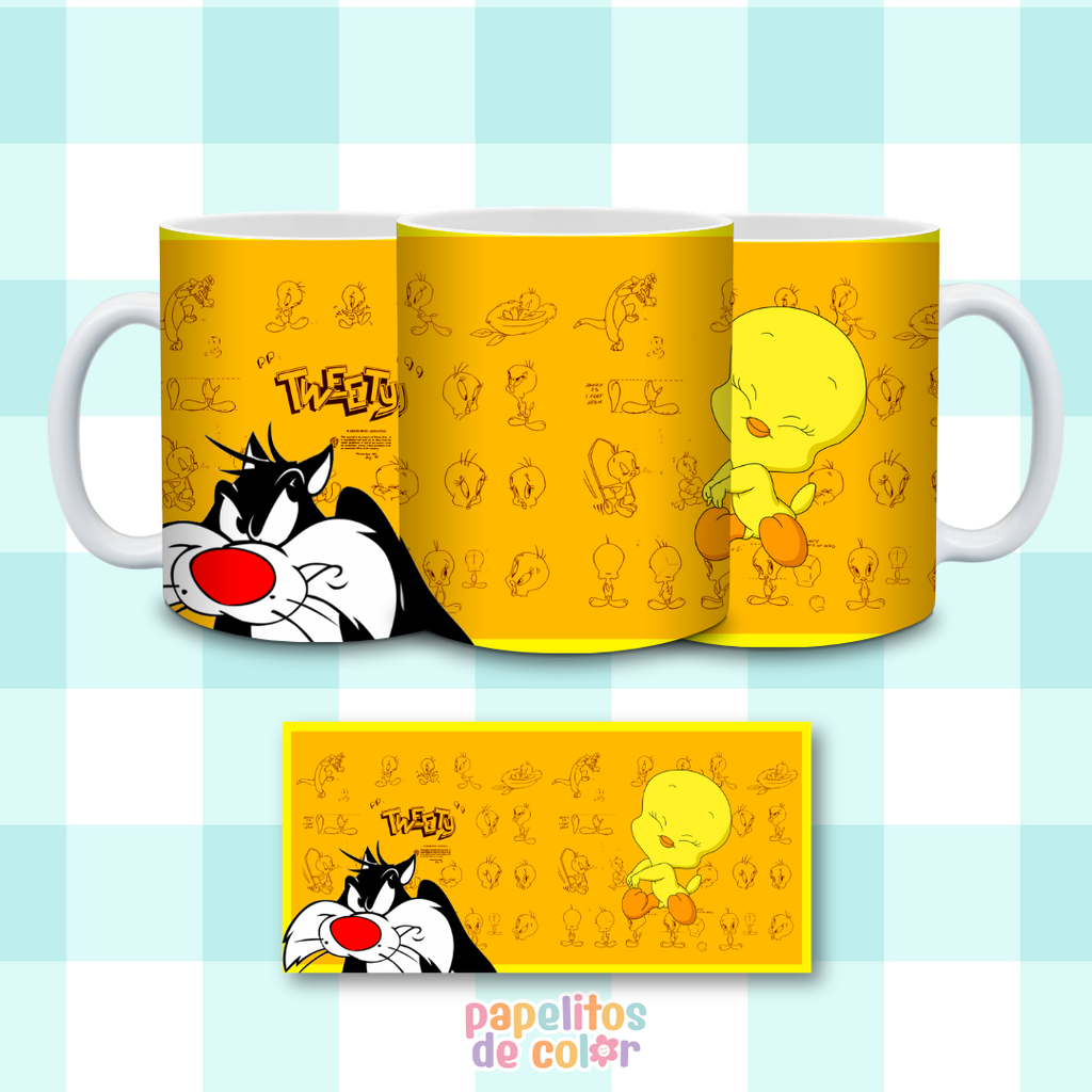 ☕🎨 Diseños para Tazas – Personajes Vol. 2 ✨💖