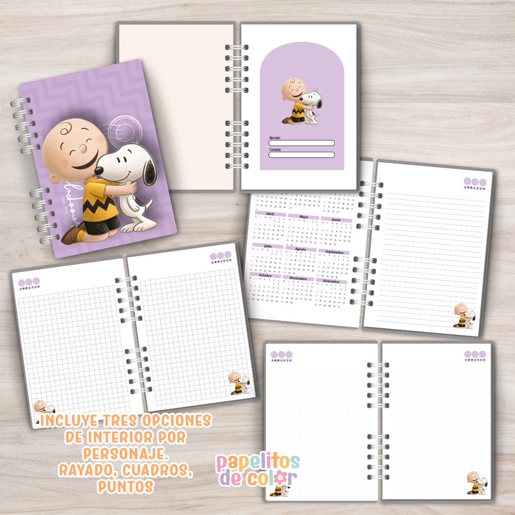 🐶 Cuadernos A4 Snoopy ✨