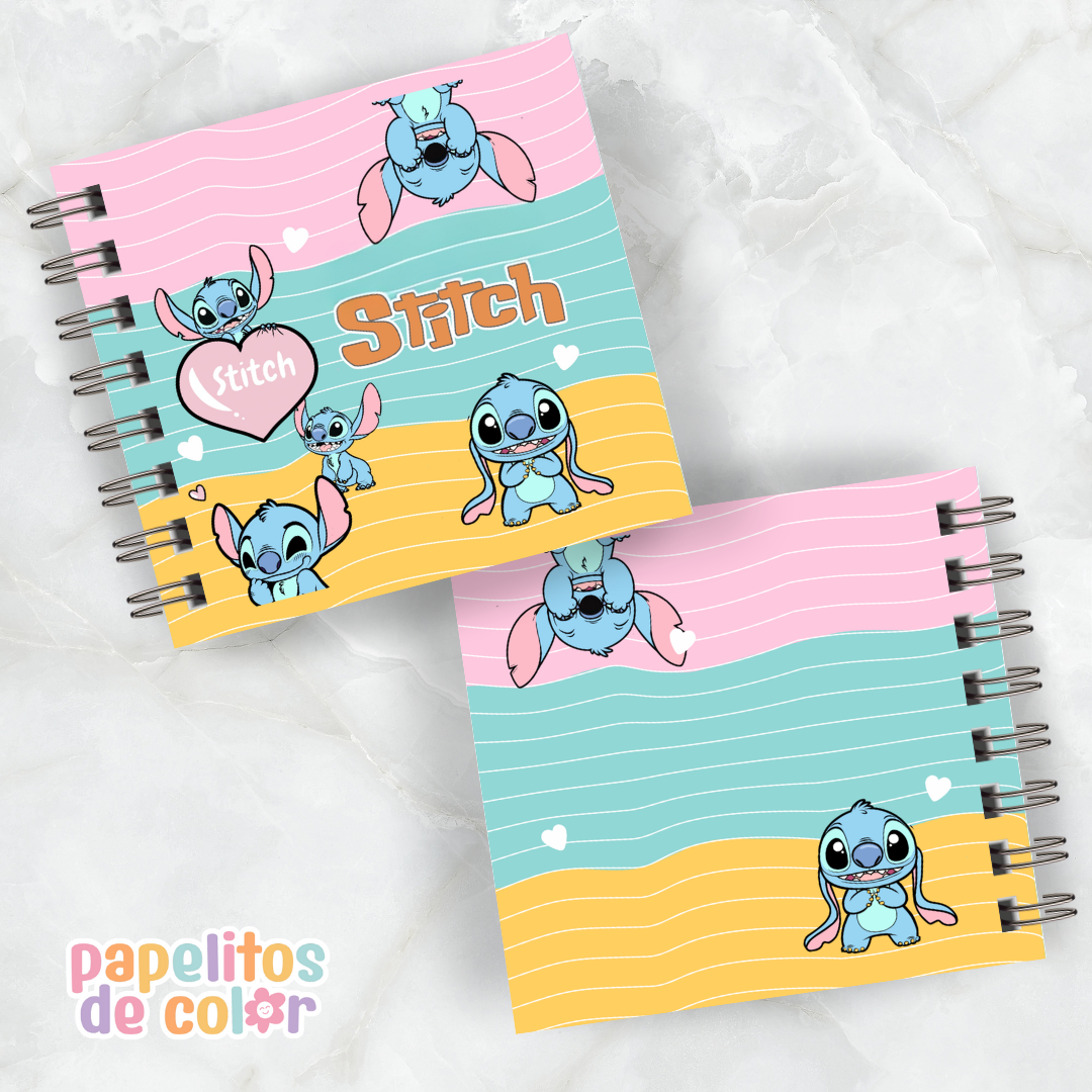 💫 Agenda Stitch 2026 (15x15 cm)