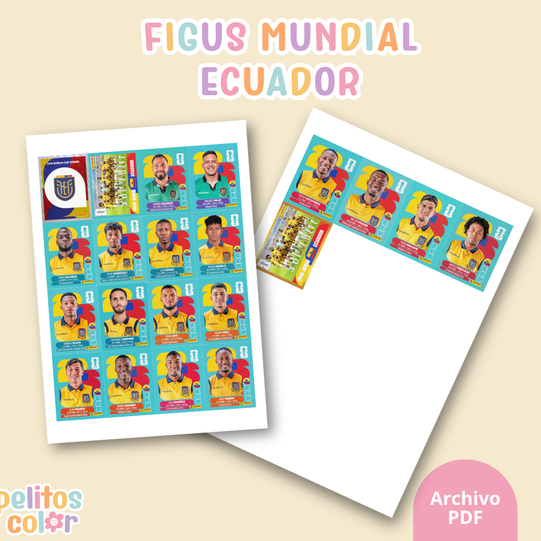 🌍 Figuritas Oficiales Mundial 2026 ⚽✨