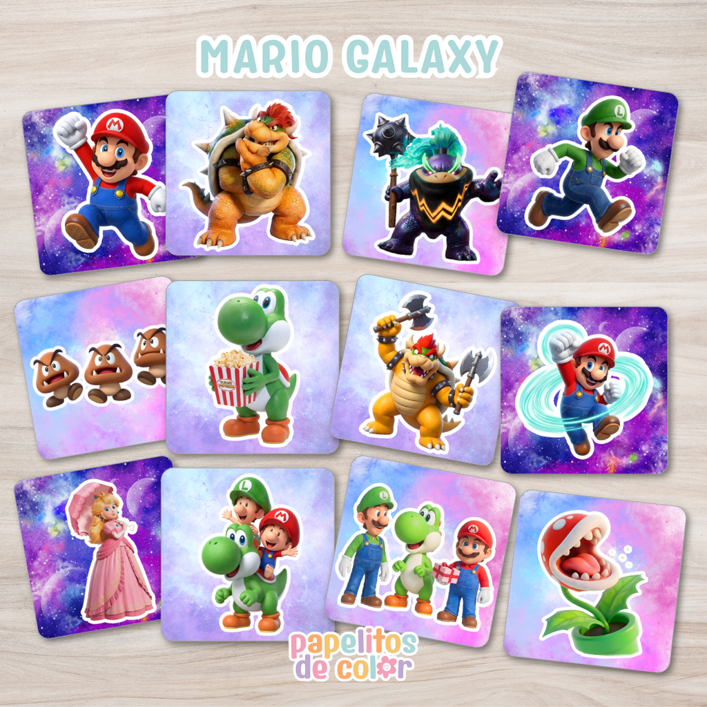 🎨 Pack Memotest Personajes🧩