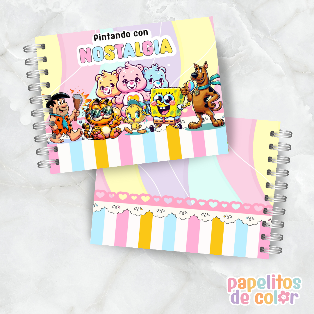 ✨ Libro para Pintar Nostalgia 🎨