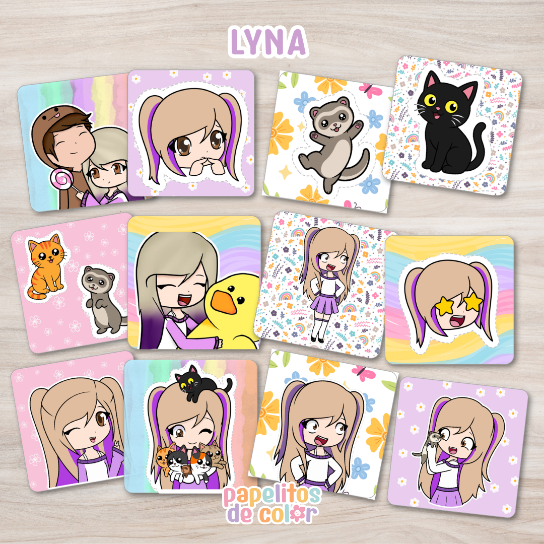 🎨 Pack Memotest Personajes🧩