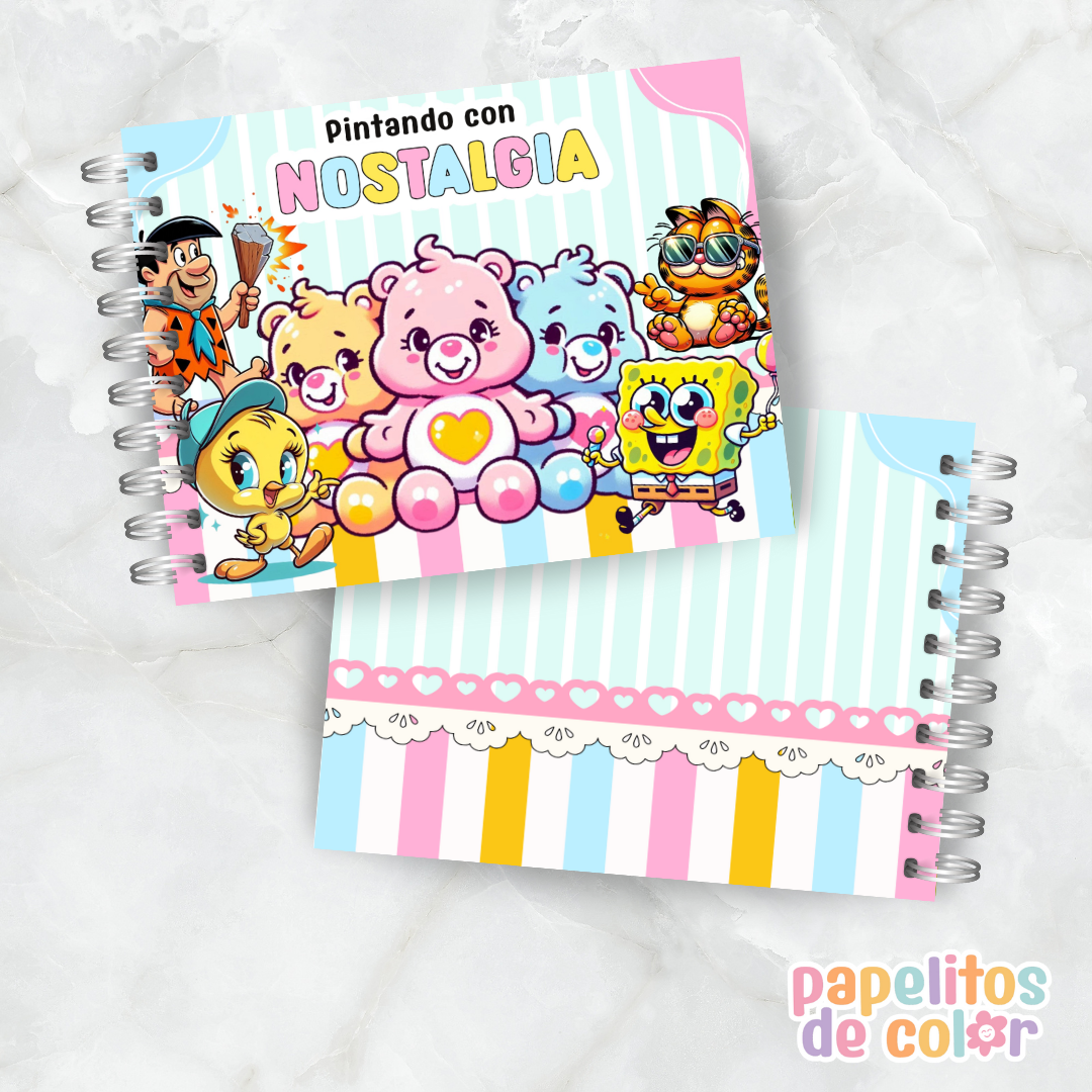 ✨ Libro para Pintar Nostalgia 🎨
