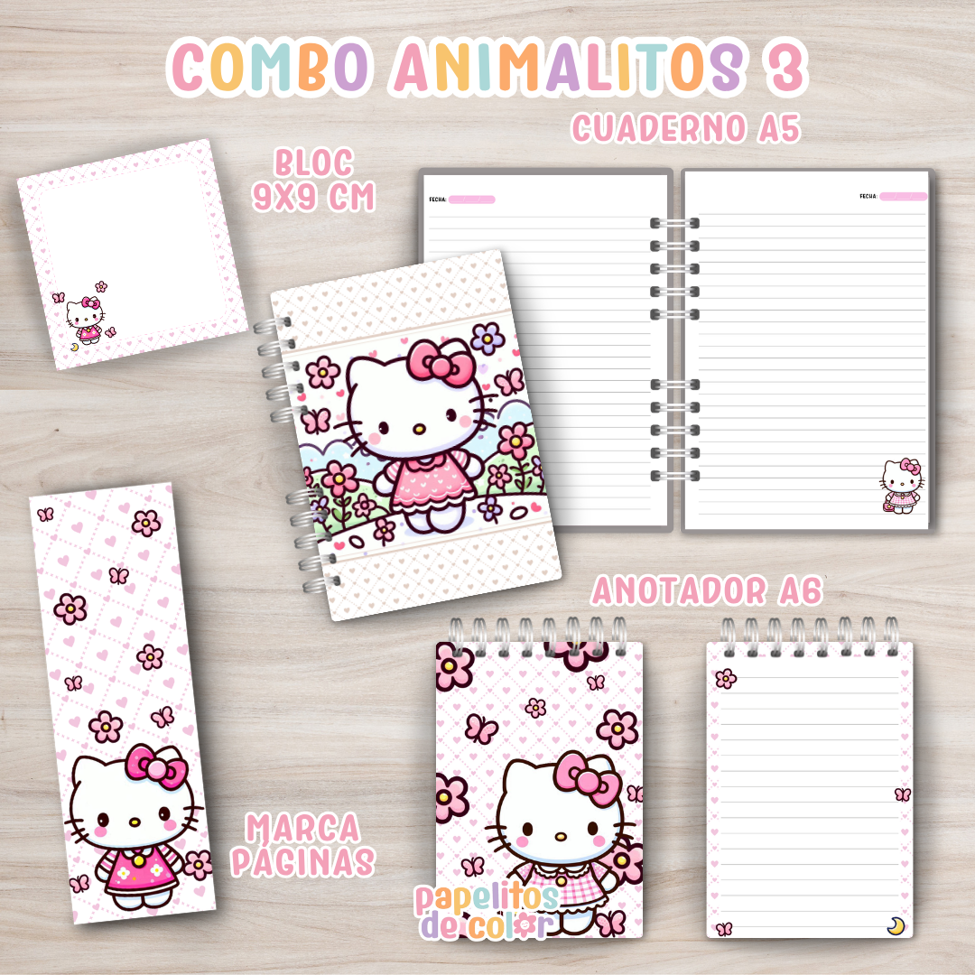 🧸 Combo Animalitos Vol. 3 🦄🐱