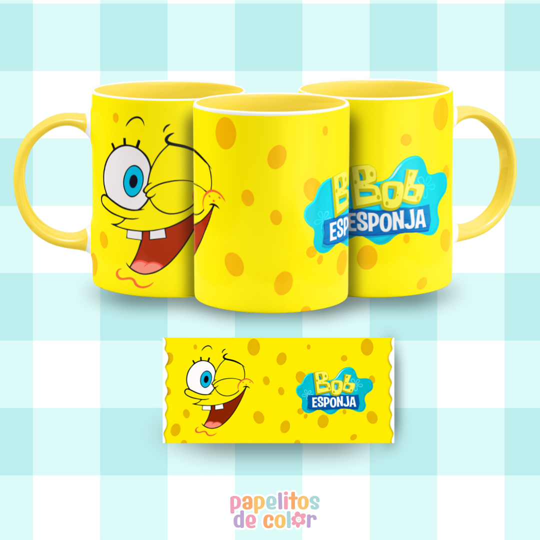 ☕✨ Diseños para Tazas – Personajes Variados 🎀📺