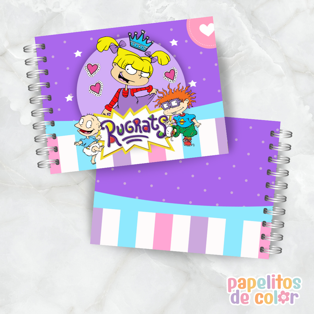 🎨 Libro para Pintar Rugrats 🖍️