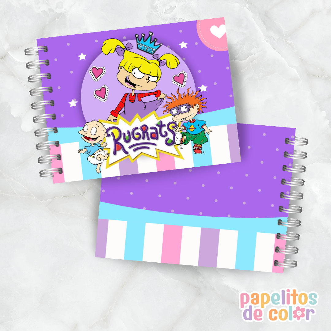 🎨 Libro para Pintar Rugrats 🖍️