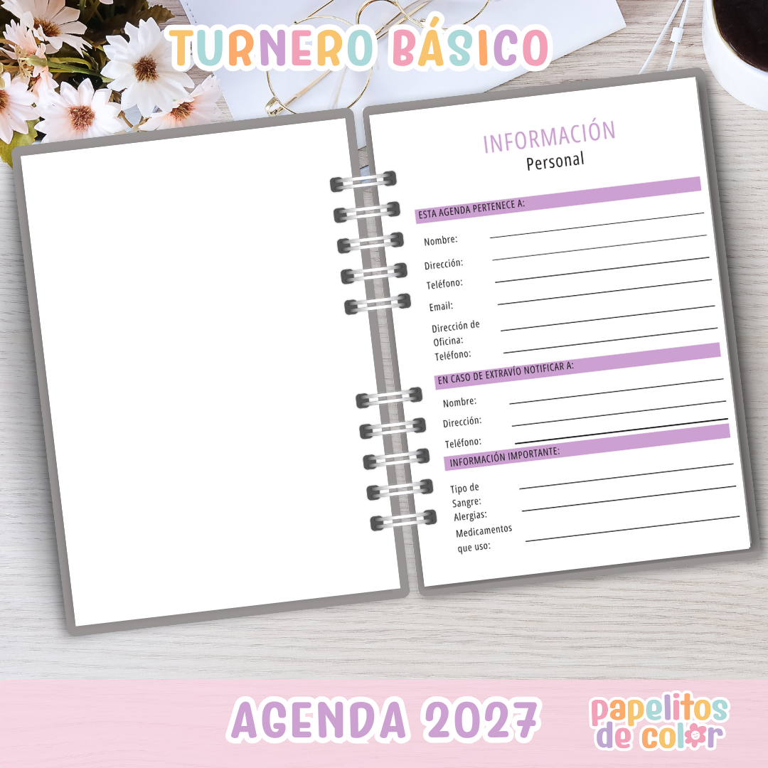 ✨ Turneros 2027 - Pack x3 📂