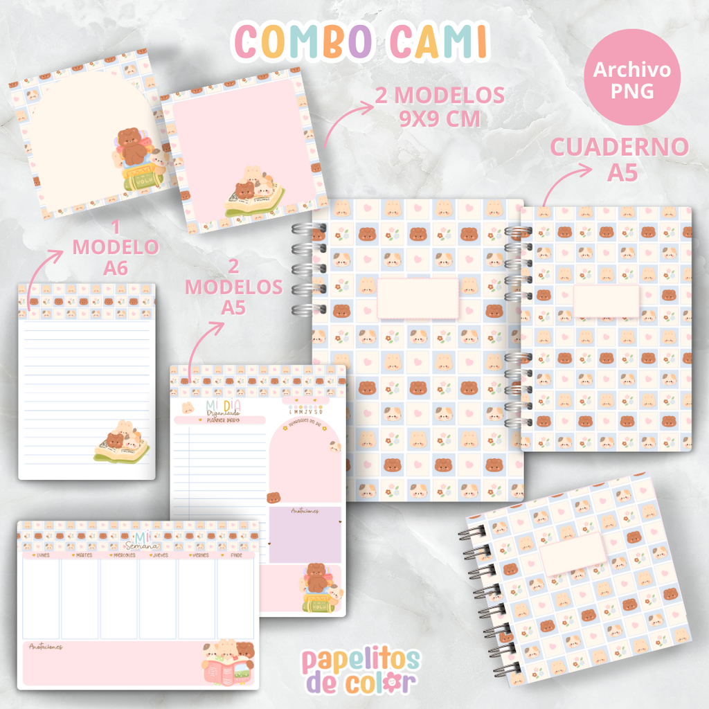 🎀 Combo Cami 📚