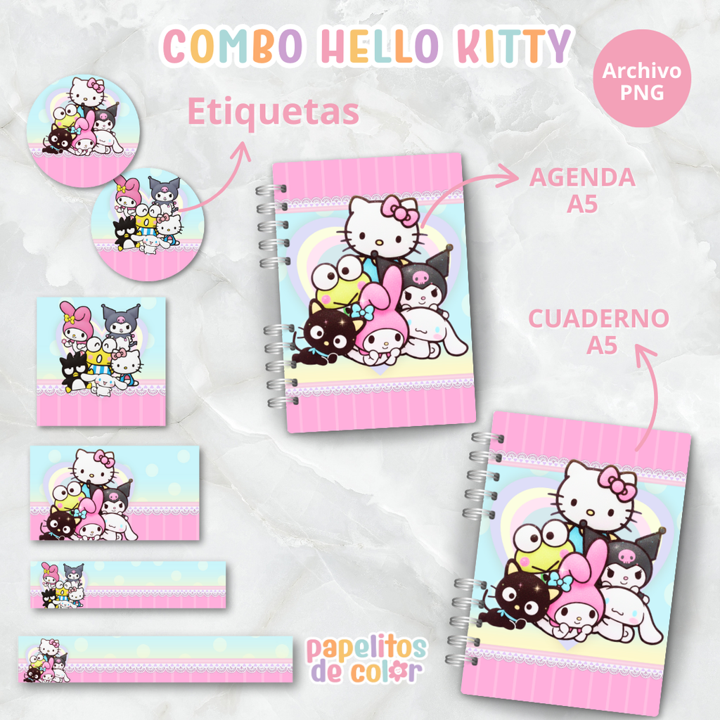 ♥️Combo Hello Kitty 🎀