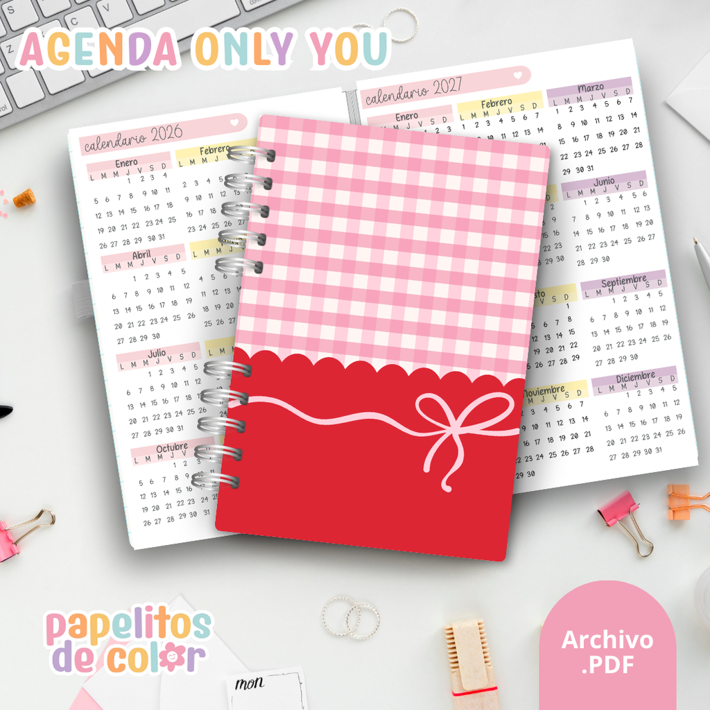 Agenda Only You 2026 ❤️✨