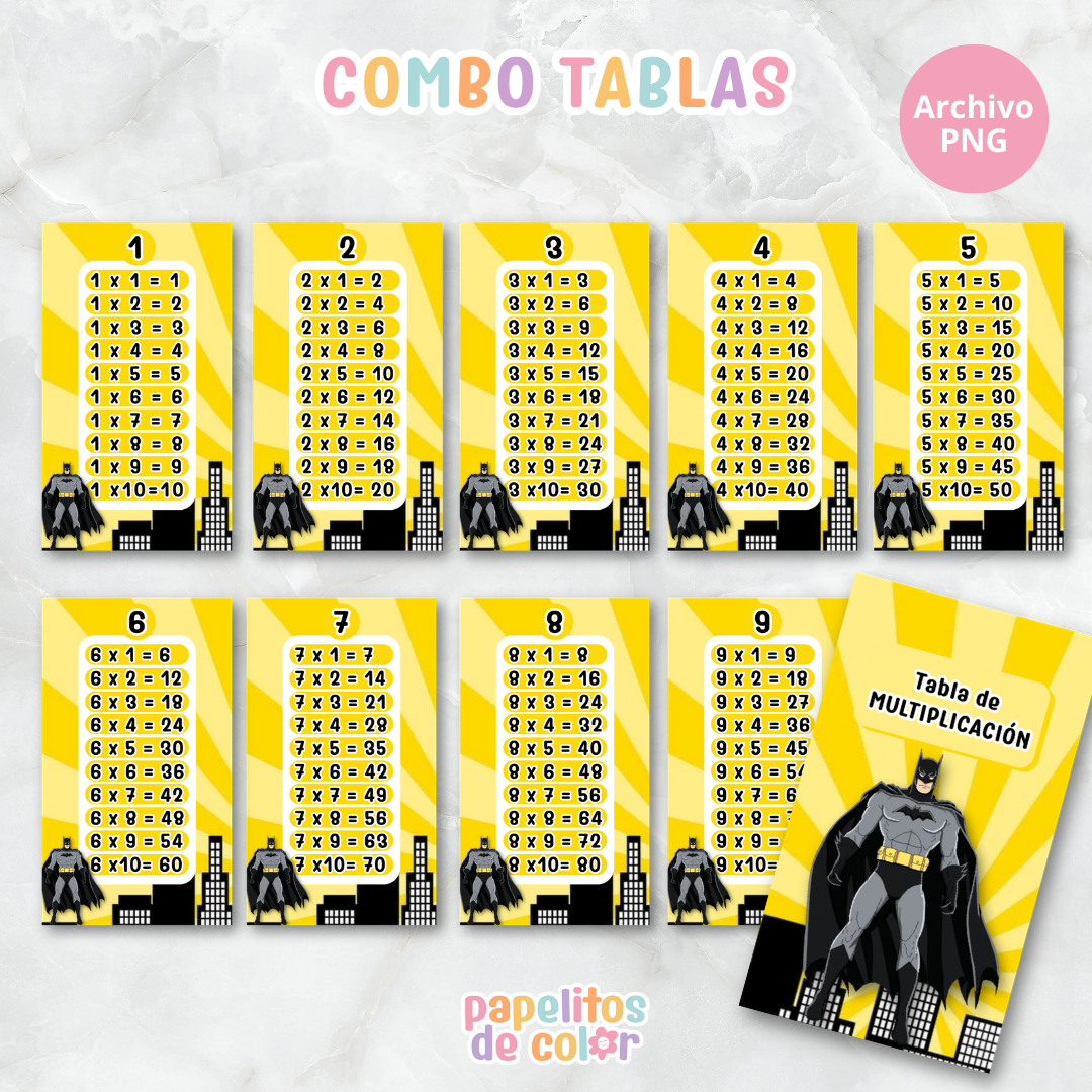 📚✨ Tablas para Multiplicar – Vol. 8 ✨📚