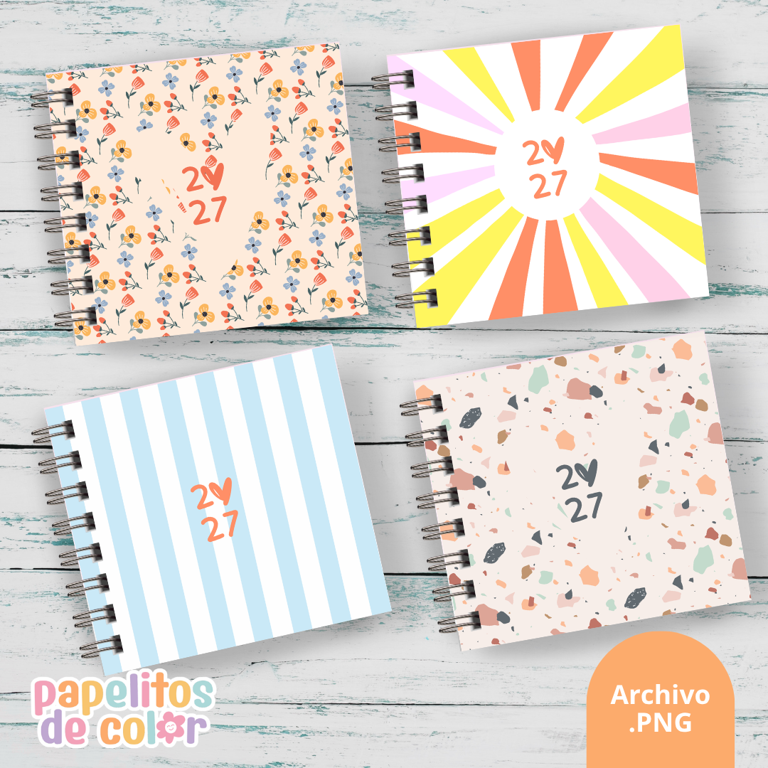 ✨📒 Pack de 17 Portadas – Kit 34 ✨💖