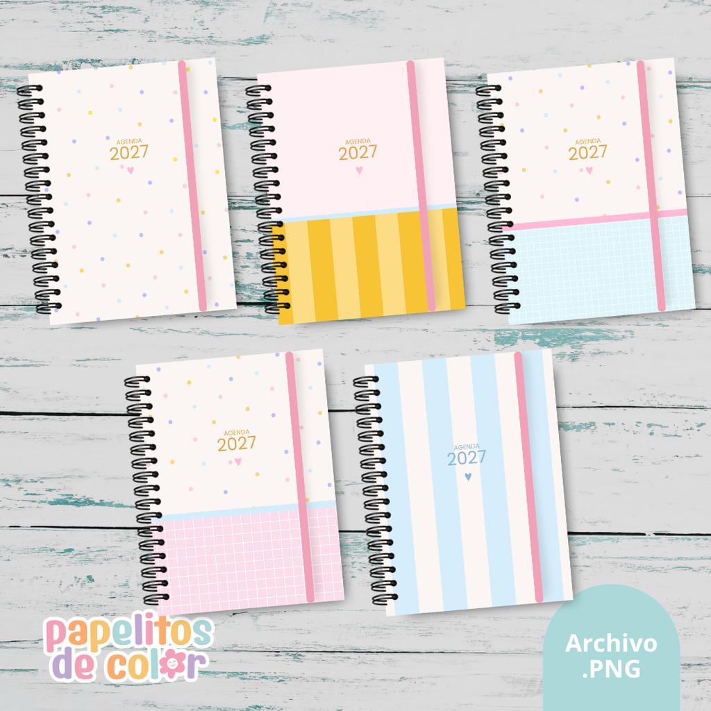 ✨📒 Pack de 15 Portadas – Kit 33 ✨💖