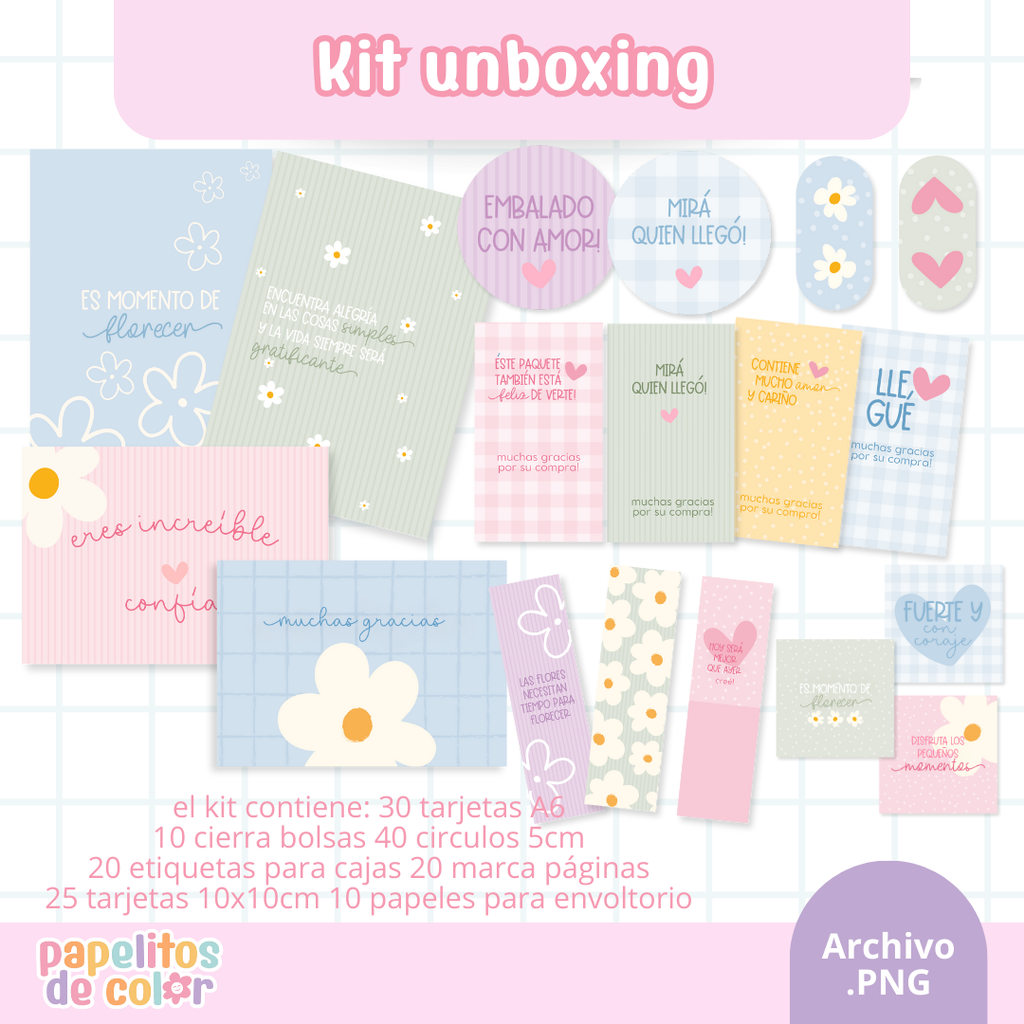 Kit Unboxing📦🌸