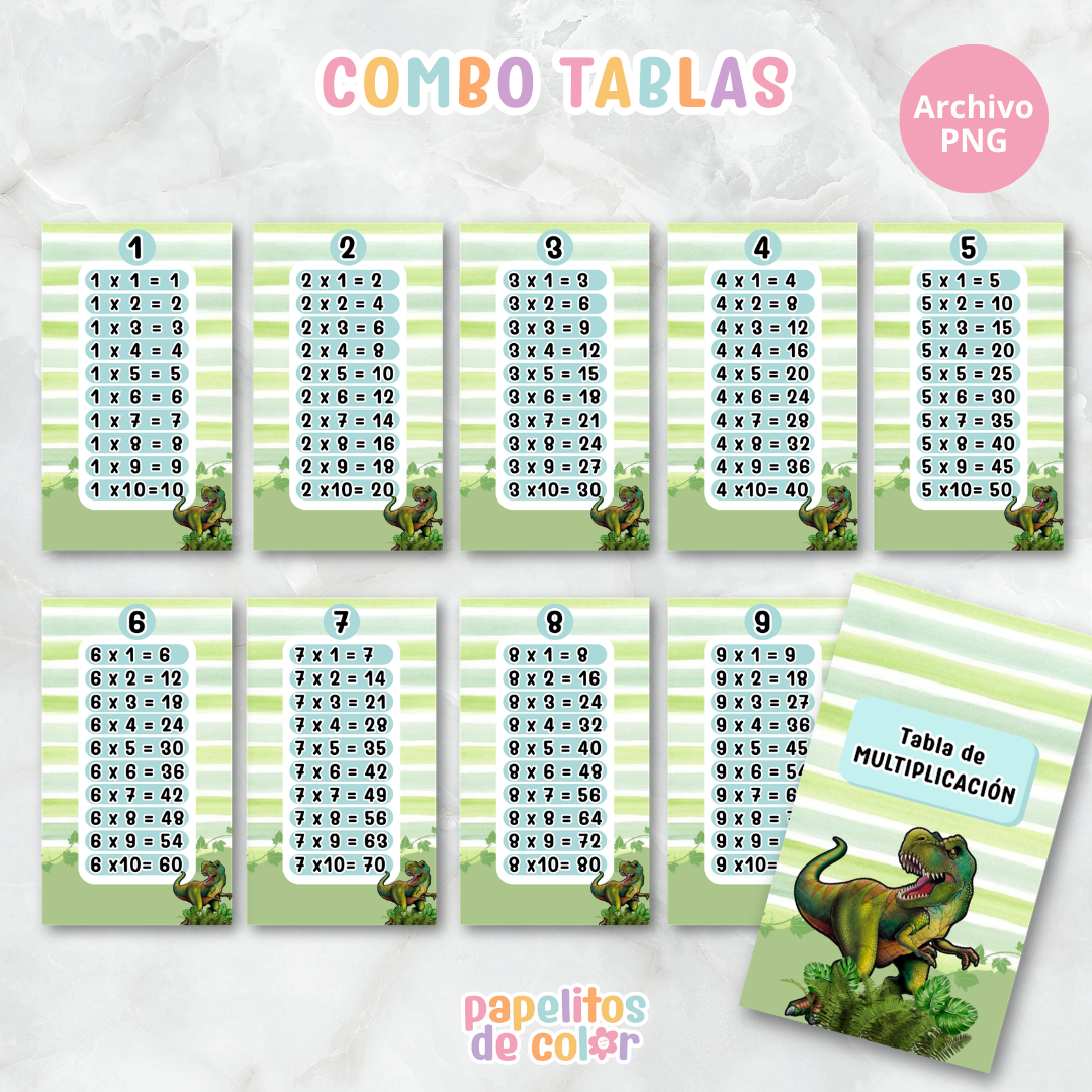 📚✨ Tablas para Multiplicar – Vol. 4 ✨📚