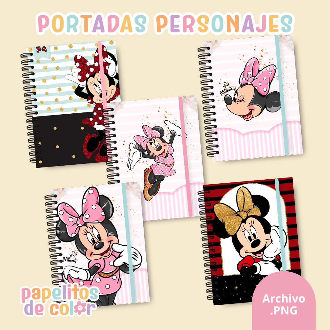 📚 Combo Portadas Personajes – Vol. 1 🎨💖