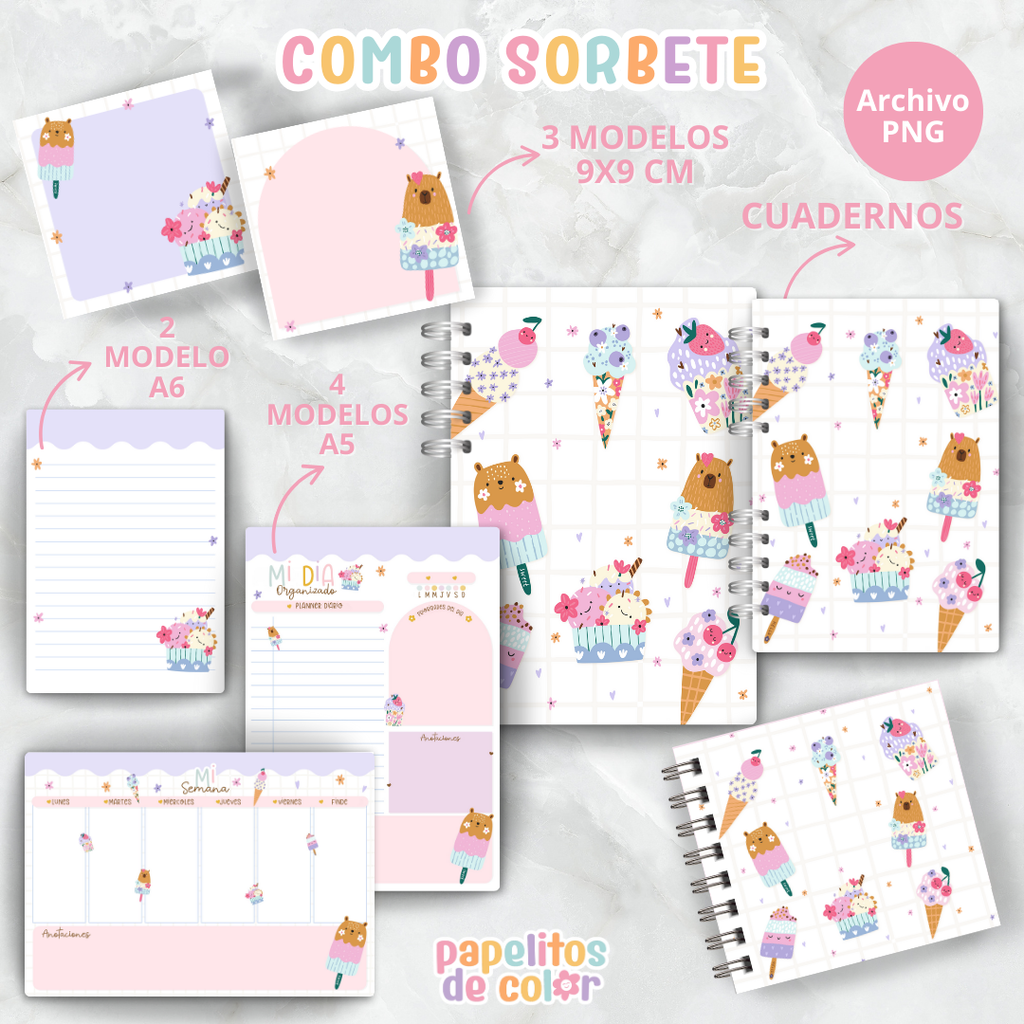🍧 Combo Sorbete ✨