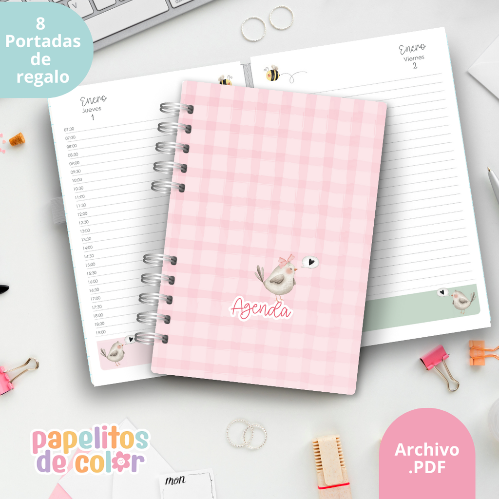 Agenda Jardin 2026🌸✨
