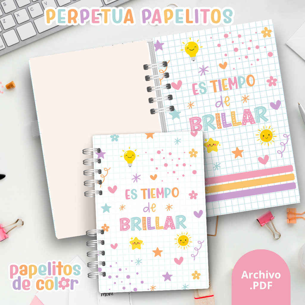 🩷Agenda Perpetua - Papelitos⭐