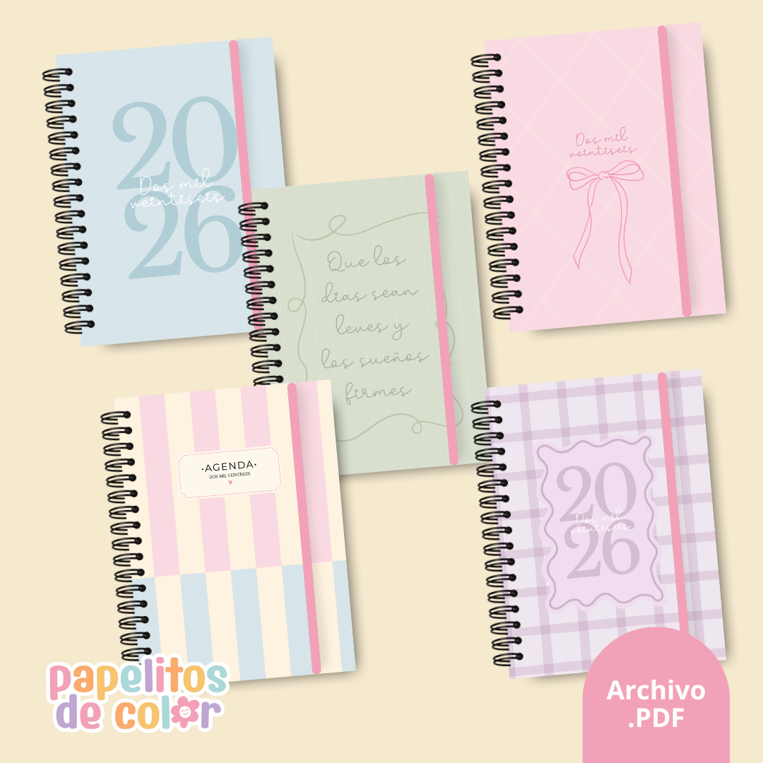 ✨ Pack de 26 Portadas – Kit 14