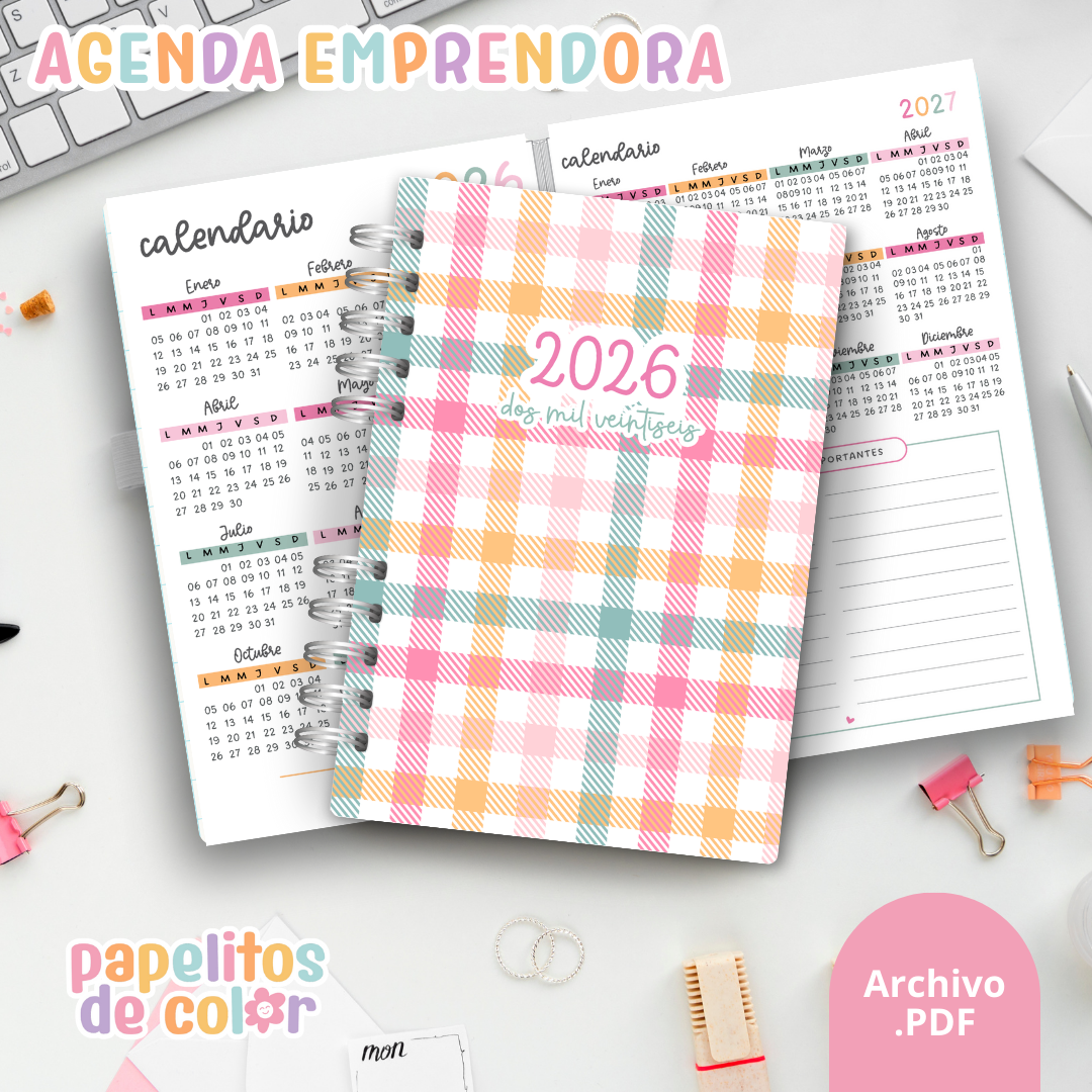 Agenda Emprendedora 2026 🚀✨