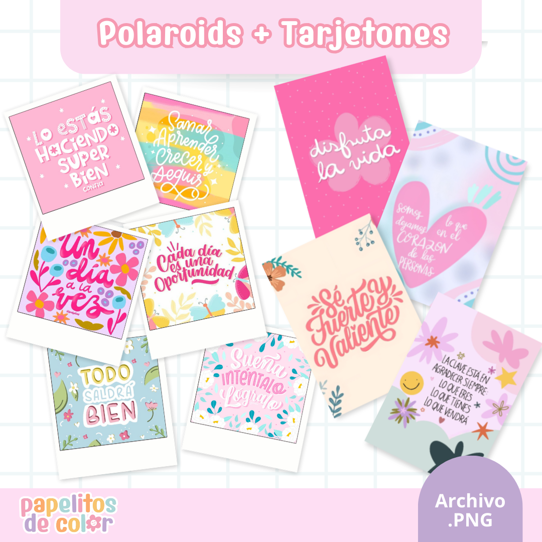 Pack Polaroid & Tarjetas 📸💌