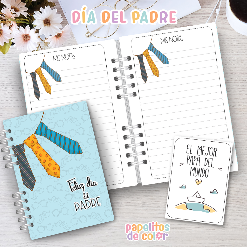 💙✨ Combo Cuadernos Día del Padre ✨📘