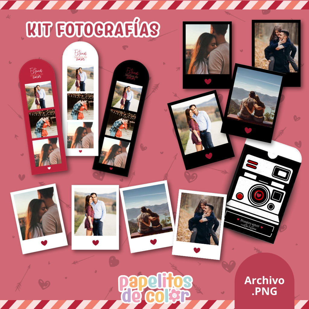 💘Kit de Fotografía - San Valentín📸