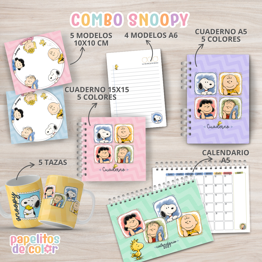 🐶💛 Combo Snoopy 🎀✨