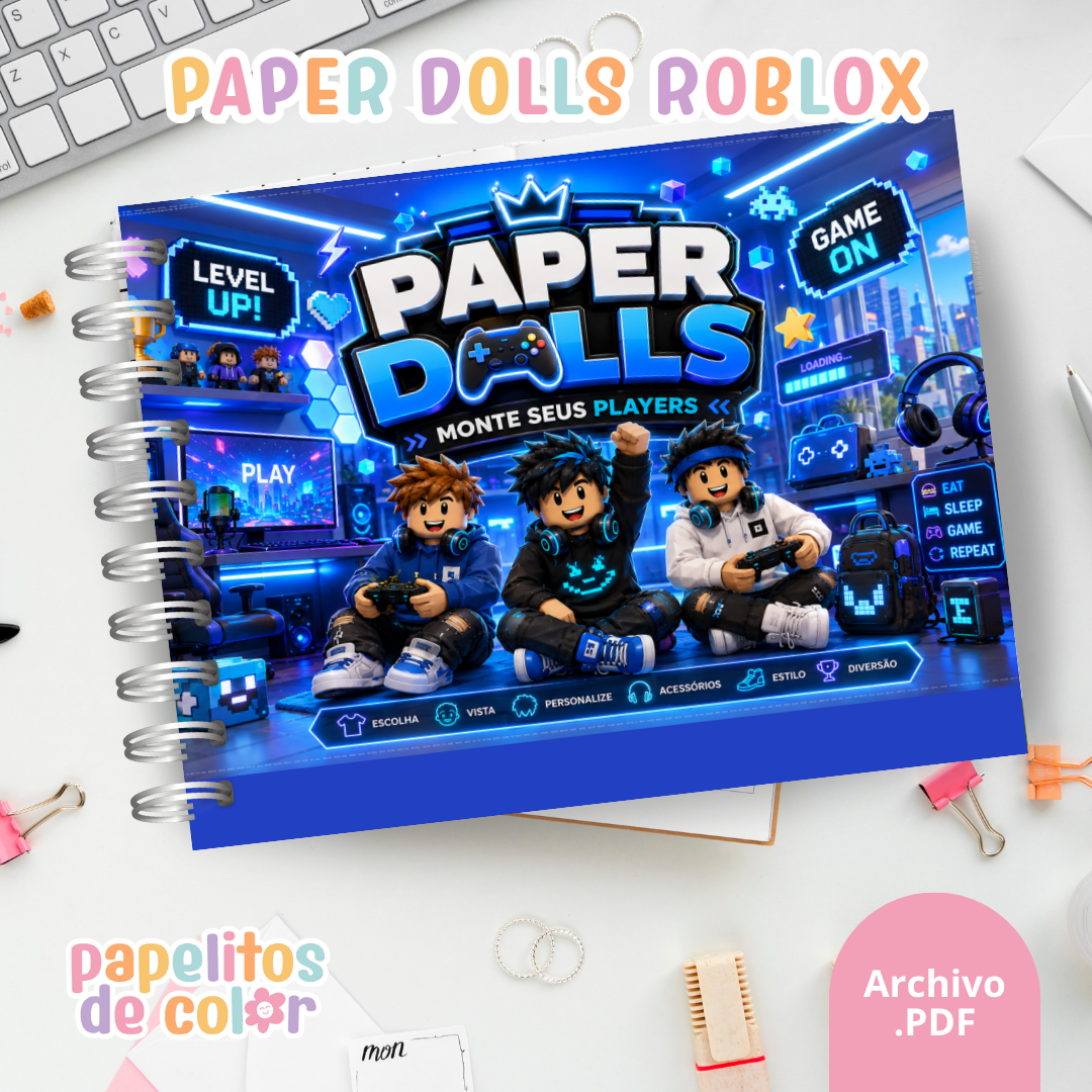 🎮🩷 ¡Paper Dolls Roblox! 👗✨