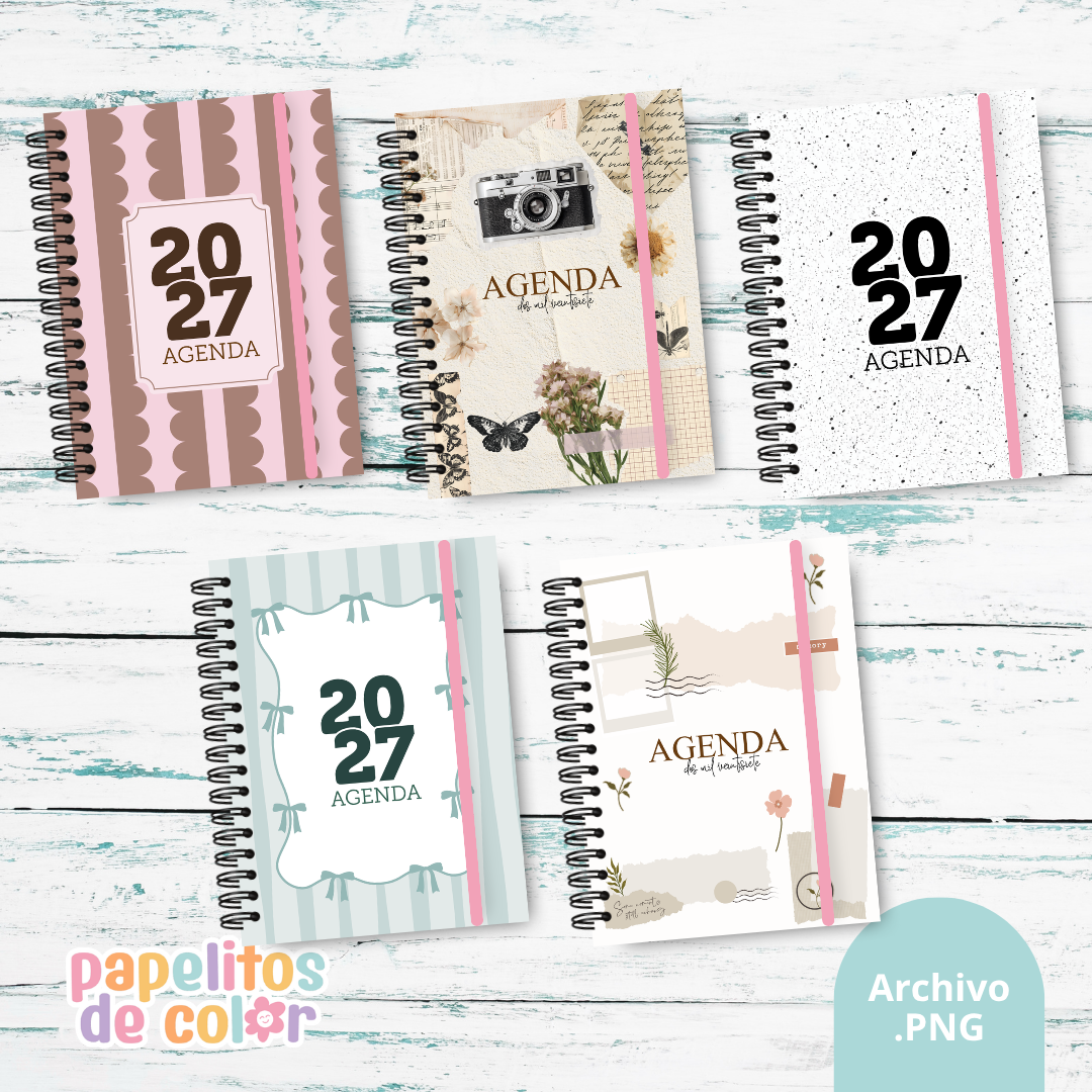 ✨📒 Pack de 17 Portadas – Kit 35 ✨💖