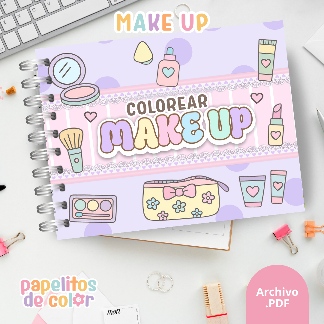 💄 Libro para pintar Make Up 💄