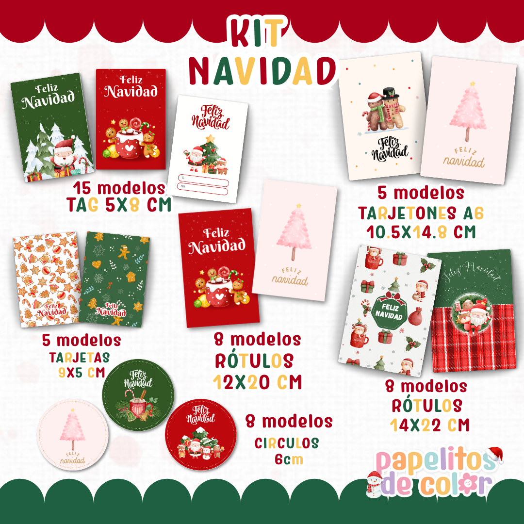 🎁✨ Kit de Navidad – Pack Imprimible