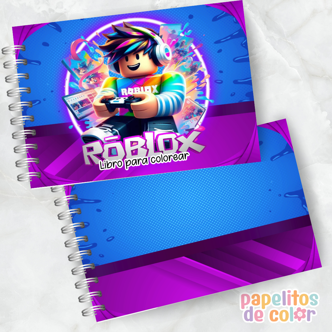 🎮🖍️ Libro para Pintar de Roblox 🎨✨