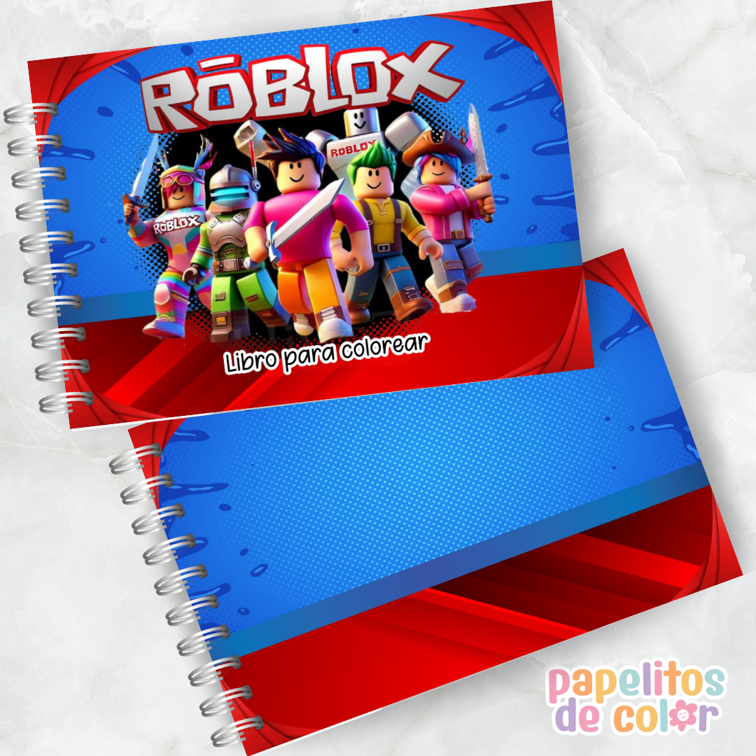 🎮🖍️ Libro para Pintar de Roblox 🎨✨