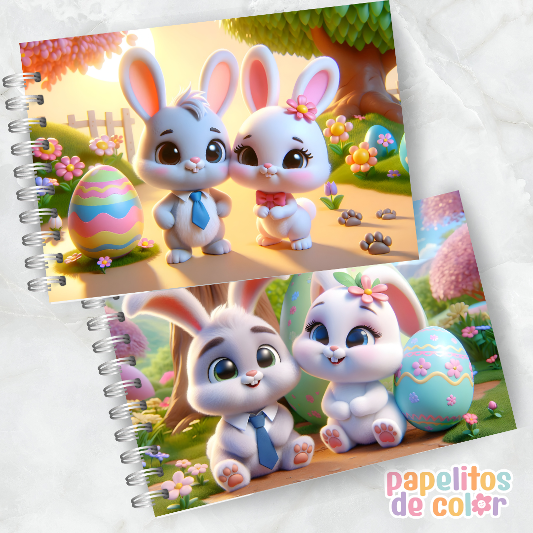 🐰✨ Libro para pintar de Pascuas✨🐰