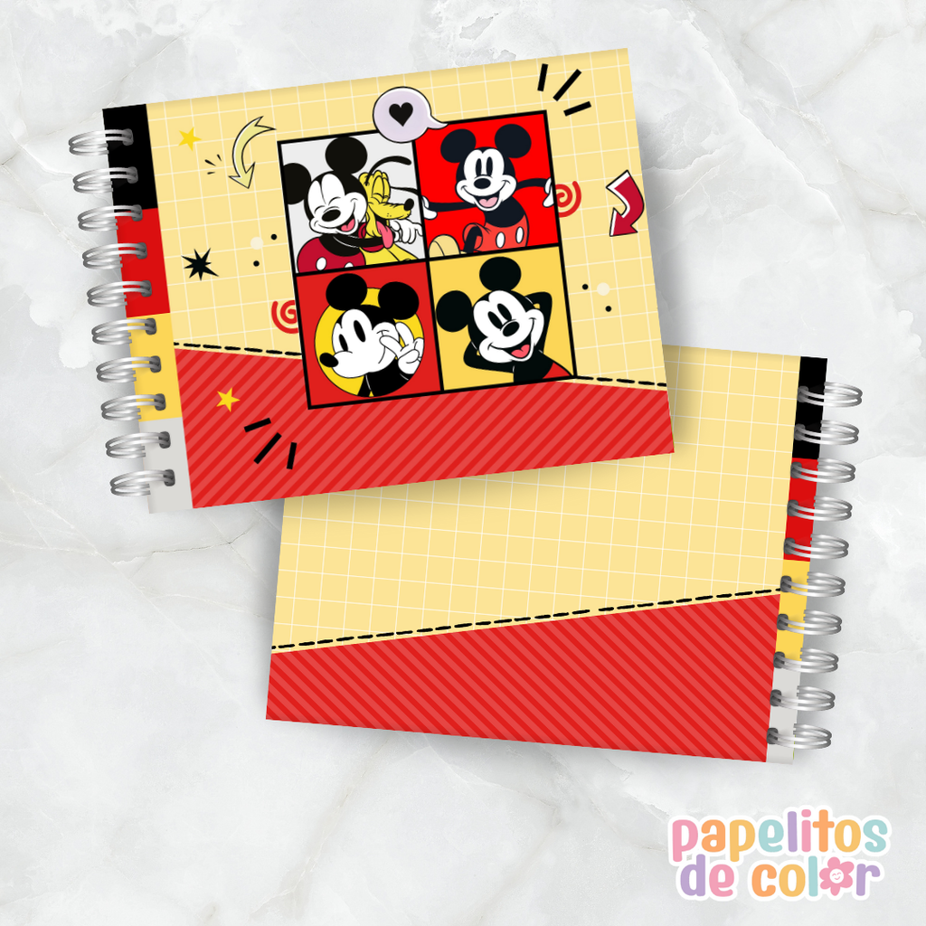 🎨 Libro para Pintar Mickey  🖍️