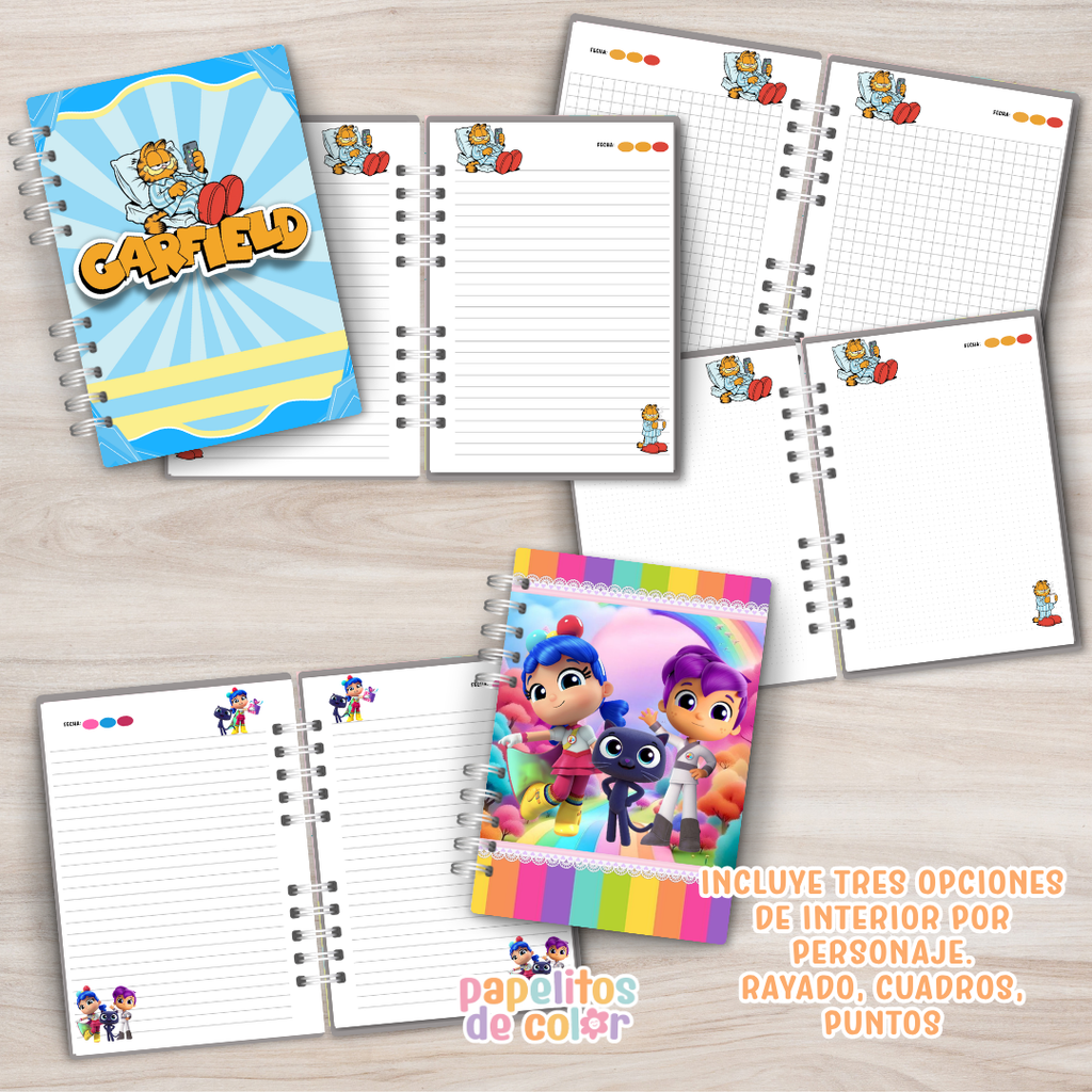 ✨ Cuadernos Animados Vol. 4 📒💖