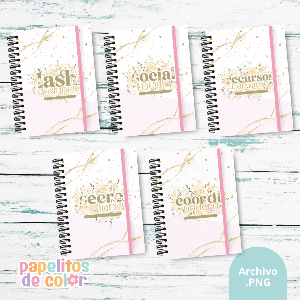 ✨ Pack de Portadas Profesiones Vol. 6 💼💖
