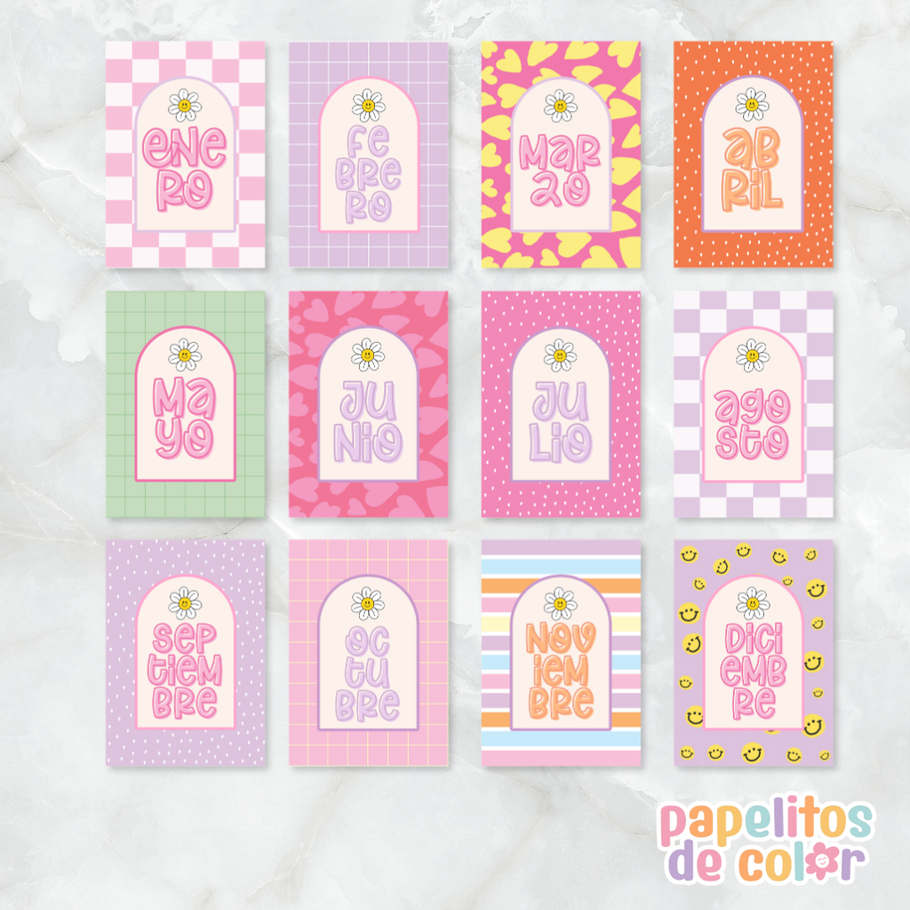 📅 Pack 3 – Portadas Mensuales✨