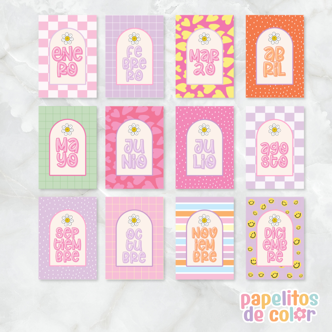 📅 Pack 3 – Portadas Mensuales✨