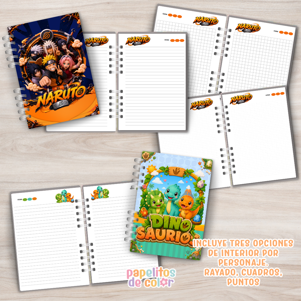 ✨ Cuadernos Animados Vol. 2 📒💖