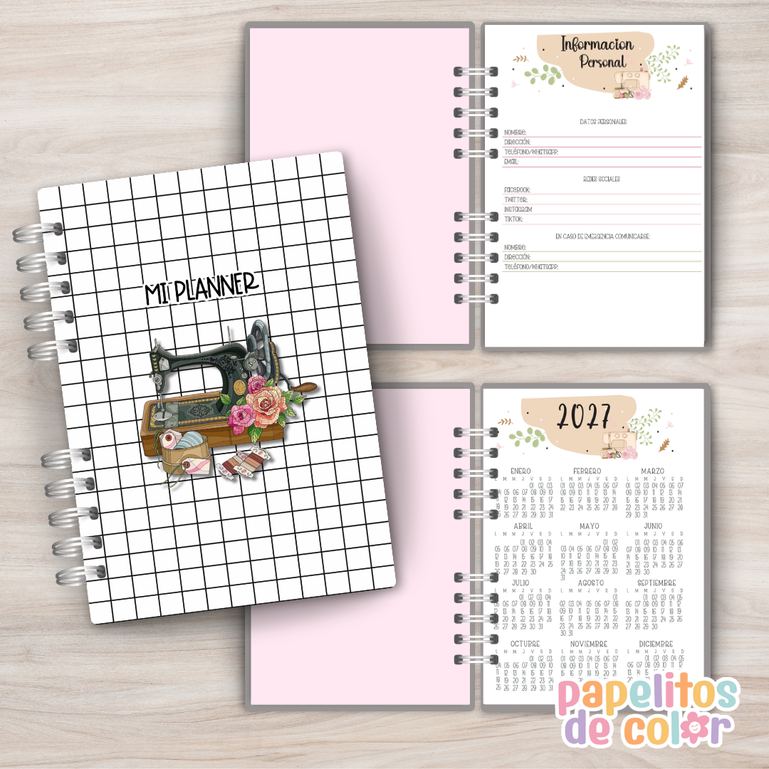 🧵Planner Perpetuo Costura ✂️✨